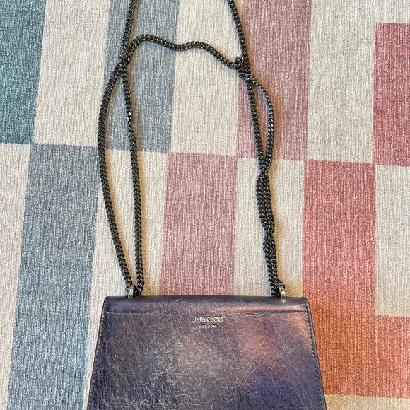 Jimmy choo Finley metalicblue - Picture 7 of 8